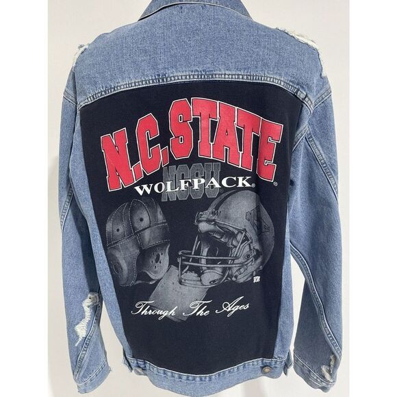 NC State Wolfpack Denim Jacket (large)